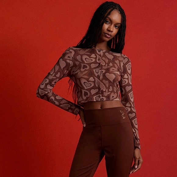 NWT-Playboy V-day mesh bunny cardigan - Picture 2 of 7